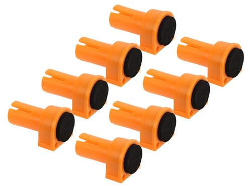 8 -Pack -Bench -Hunde, Holzverarbeitungsbank -Hundeklemme, Bankklemmen mit Nicht -Slip -Pads, Bankbremseneinsätze, Werkstättekleider -Bremsstopp für MFT -Tische und DIY -Projekte