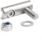 Estensore deragliatore anteriore in acciaio inox, compatibile con R7000 per R8000 per R9100, eleva il deragliatore di 15 5 mm