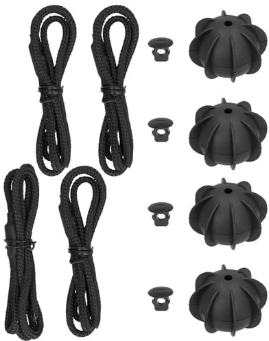 ZEXIJOW 4 Stück Kofferraum Halteband Hutablage Schwarz Band Halterung für Den Kofferraum Auto Universal Haltebänder Kofferraumabdeckung für VW Golf 6 5 4 MK6 GTI R20