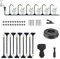 Morlinca Kit Irrigazione a Goccia,Impianto Irrigazione Giardino,Kit Irrigazione Orto,Watering System Garden,Irrigatore Automatico per Vasi/Paesaggio/Giardino/Piante,10m