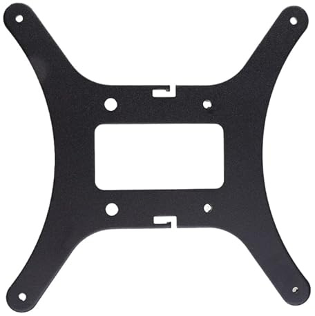 Printer Accessories Compatible with New Black Hotbed Y Carriage Plate Compatible with Creality Ender-3 CR-20 3D Printer Heated Bed 2040 V -Slot Aluminum