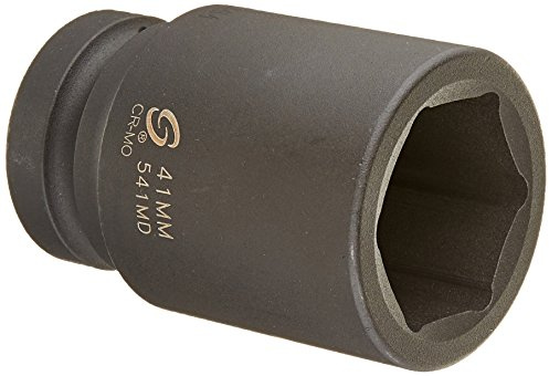 SUNEX Tools 541MD 1 Drive Deep 6 Point Impact Socket 41mm