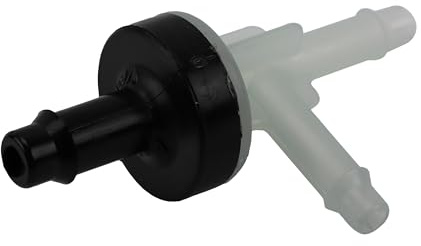 GM GENUINE PARTS 15-50568 Metall Vakuum-Rückschlagventil für Fahrzeuge, 1/4 Zoll oder 6,35 mm Auslass, Press-Einlass, 1 Port, CE, RoHS