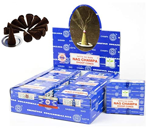 Satya Incienso Conos NAG Champa