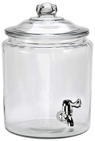 Anchor Hocking Stock Pot with Tap Heritage, White, 23 x 23 x 33 cm