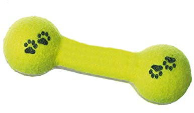 Karlie Tennisspielzeug 30:15 L: 20 cm gelb Hantel