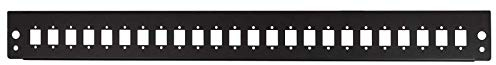 Logilink Die Frontblenden passen LWL Spleißboxen und sind mit 24 Ports ausgestattet