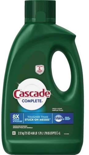 Cascade Complete Gel All-in-1 Dishwasher Detergent - 75 oz - Fresh