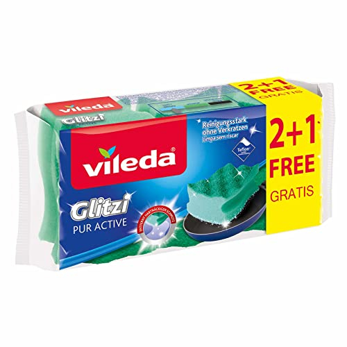 Vileda - Ondattiva - Esponjas de cocina - 3 unidades