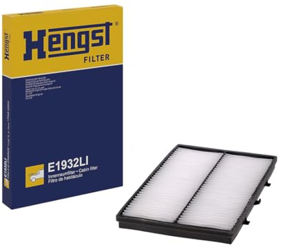 HENGST - Innenraumfilter E1932LI - Luftfilter für den Innenraum mit Pollenfilter - Filtert Staub & Pollen für Allergiker - Für saubere Luft im KFZ - Automotive Zubehör für Fahrzeuge