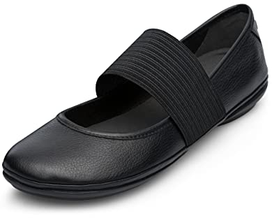 Camper Right Nina 21595, Mary Jane Donna, Nero 018, 38 EU