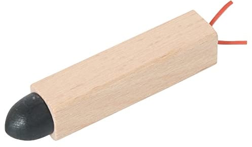 Bartl 103340 Gummiangel aus Holz, witziges Geschenk für scherzhafte Freude