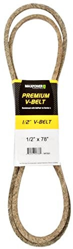 MAXPOWER | Courroies 347521, renforcé au kevlar, 1/2'' x 78'' - 4L780 - longueur extérieure L(a) 1980 mm