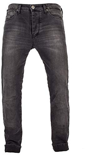 John Doe Ironhead XTM Motorrad Jeans Herren Stretch mit Protektoren Black 31/34