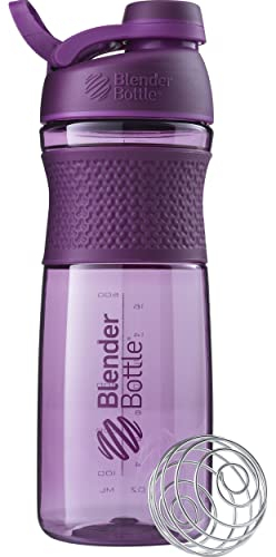 Blender Bottle Sportmixer Twist Plum Botella mezcladora, Unisex Adulto, 820ml