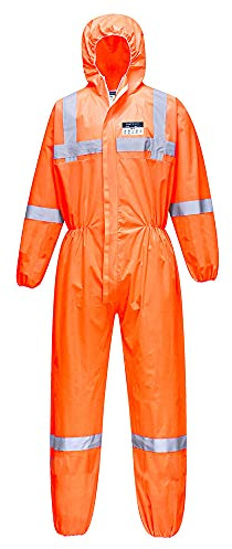 Portwest ST36 SMS Overall Elastische Bündchen Reflektierend Strapazierfähig