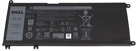 Dell W7NKD original battery 56Wh for Inspiron 15 (7577), 17 (7773)