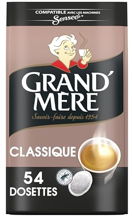 Grand Mère Café 54 Dosettes Classique compatibles Senseo®