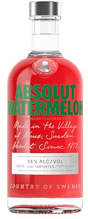 ABSOLUT VODKA Watermelon Vodka aromatisée - 38%, 70cl