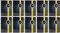 10x Collegeblock Kollegblock A4 kariert mit Doppelrand 80 Blatt 90g/qm Lineatur 28 Premium Marke ADINA (VIP)