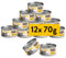 Dogs’n Tiger Adult Premium Nassfutter für Katzen, Genuss, Katzenfutter, – tiergerechte Rezeptur mit 60% Fleischanteil – ohne Zucker, Getreide & künstliche Aromen, Hühnchen, 12x 70g