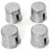 4 Pieces Battery Post Shims Lead Shim Caps Adapters Car Battery Terminal Converter Sleeves for Positive or Negative Posts, Repair Shims Worn or Damaged Loose Battery Terminal Post Auto Repair Tools