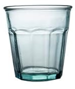 CRISTALICA Trinkglas Casual 220 ml Saftglas Becher Retro Recycling-Glas