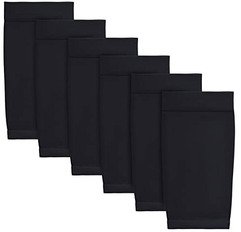 HOVEOX 3 Pairs Tattoo Cover Up Compression Sleeves - Forearm Arm Sleeves for Women & Men (Black)