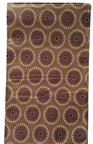 MAYNOWAX Coupon Pagne Tissu couture Africain original100% coton 2 yards soit 180 cm x120cm