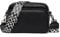 Soleebee Crossbody Bag Damen Leder Handy Umhängetasche mit Breitem Abnehmbarer Boho Schultergurt, Klein Moderne Taschen mit 3 fächern, Handytasche zum Umhängen für Frauen (Schwarz)