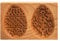 Qikam Wooden Cookie Presses, Cookie Carved Wooden Mould Press Embossing Baking Mold Flower Gingerbread Cookie Stamp