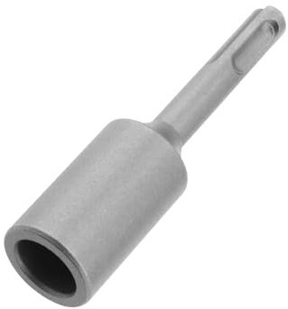 LT Easiyl 1pc 16.5x25x100mm SDS Plus Ground Nail Driver for Inserting Deep Earth Ground Rod Earth SDS Plus Jack Hammer Picket Post Driver Professional Ground Rod Driver