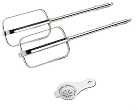 Handmixer-Schlägel Ersatz für für für und Strandmixer, Edelstahl-Schneebesen-Aufsatz (4 x 2)
