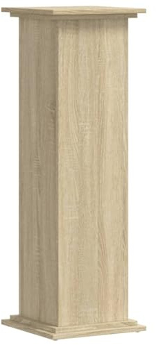 vidaXL Support de Plante Chêne Sonoma 33 x 33 x 100 cm