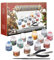 Paints Tools Set Warhammer Age of Sigmar Set Colours and Tools for Assembling and Painting Citadel Miniatures with Cutters Brush Starter and File