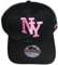 beybey NY Baseball Snapback Cap New York originelle Caps für Coole Typen (Basecap pink)