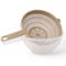 DIVCHI Colander Kitchen Food Strainers Bowl Sets With Handle Double-layer Detachable Fruits Basket | Food Strainer | Collapsible Colanders | Vegetables Drainer (Brown)