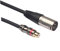 TOGEVAL RCA Female to XLR Male Audio Kabel Hochwertiger Audio Connect Adapter Für Verstärker Und Mikrofone 30cm änge TR026K17 03