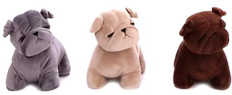 Door Wedge Stoppers Stop Animal Indoor for All Type of Surfaces Floor Anti Skid & Heavy Duty - Pug Doorstop | Any Random Color Will Deliver (Assorted)