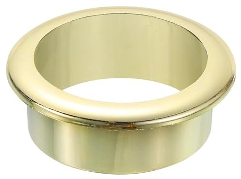 QUARKZMAN 1 Pcs 1.58 Inch (40mm) Passe-Câble En Nylon, Couverture De Trou De Câble En Plastique, Organisateur De Câbles Pour Bureau D'Ordinateur Et Armoire, Or