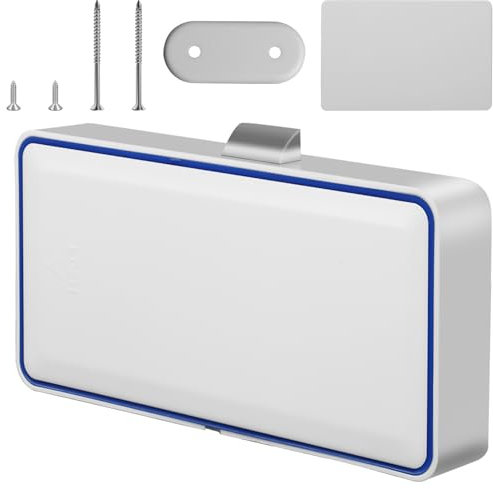 Cerradura inteligente del gabinete: Cerradura Nfc Invisible, Sin Agujero Perforado, Caja De Gabinete Sensor De Tarjeta IC De Batería, Cerraduras Ocultas Sin Agujeros Para Armario, Cajones, Taquillas Y
