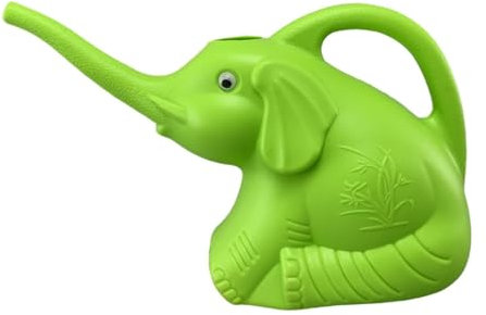 Arrosoir de Jardin, Arroseur à Fleur avec Long Bec, L'arrosage des éléphants Peut Planter Un arrosage Petit Eau Peut 2L Pot d'eau pour Les Plantes de Jardin, Arrosoir Plante en Plastique, Vert