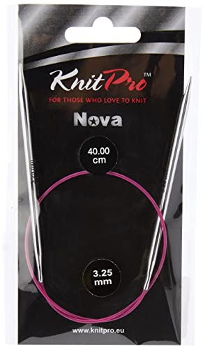 KnitPro Nova Fixed Circular Needles 16 (40cm) | 3.25mm