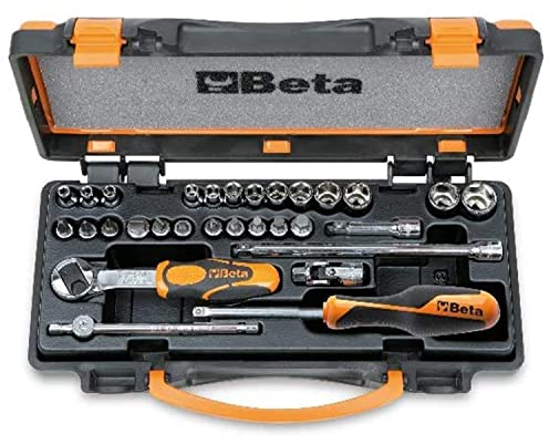 Beta 900/C24-13 sechskant-steckschlüssel, 11 schraubendrehereinsätze und 6 betätigungswerkzeuge