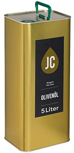 JC Huile d’Olive Biologique Extra Vierge Kalamata AOP en 3 conteneur - 5l