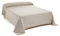 Martina Home Spiga vielseitiger Schal, 80% Baumwolle, 20% Polyester, roh/beige 260 Length x 230 Width cm