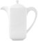 Dajar Tetera de 600 ml Porto, Porcelana, Blanco, 17 x 8 x 17,6 cm