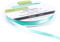 Vaessen Creative 301002-1011 Satinband Aqua, 6 mm x 10 Meter, Schleifenband, Dekoband, Geschenkband und Stoffband für Hochzeit, Taufe und Geburtstagsgeschenke, 6MM