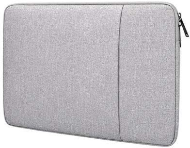 DOT. Laptop Sleeve Compatible with Acer Swift 3 SF315 and Any Other 13-13.3 inch Notebook MacBook Chromebook Protective Vertical Soft Carrying Case Cover - Light Grey