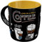 Nostalgic-Art Tasse à café rétro, All Types of Coffee – Idée de cadeau pour amateurs de café, en céramique, Design vintage, 330 ml